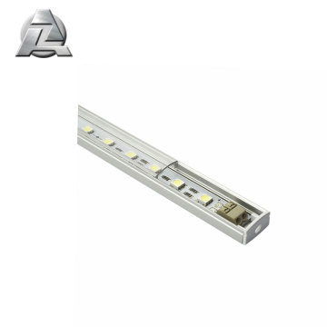 Recessed installation aluminium extrusion strip profile for led light tube